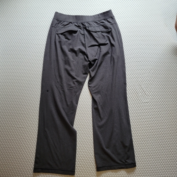 Lululemon Heathered Gray Kung Fu Pants - Picture 7 of 9